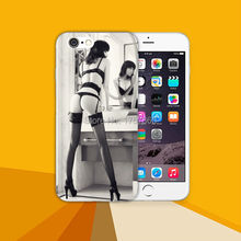 1pcs/lot Hercode sexy girl hard white Case for iphone6 (4.7inch) and iphone6 plus(5.5inch) Retail