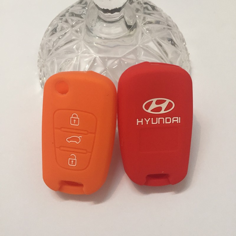 hyundai silicone car key case
