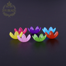 Mixed Jelly Color Handmade Accessories Material Flower Torus Bead 200pcs/Lot Wholesale Acrylic Beads For Kids DIY Jewelry Making