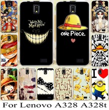 2015 Top Fashion One Piece Skin Shell Cover For Lenovo A328 A328t Cell Phone Case 1pc