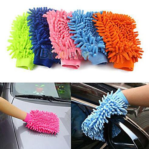 Super Mitt Microfiber Car Wash Washing Cleaning Gloves Car Washer Wholesale 1FHP