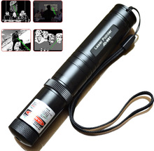 Portable 2 in 1 Military Green Laser Pointer Flashlight Dot Visible Beam 851