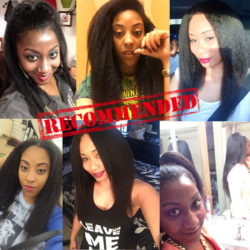 7A Mongolian Kinky Straight Human Hair Weave 3 Pcs Coarse Yaki Bundles Italian Yaki Kinky Straight Weave Virgin Hair Extension 7A Mongolian Kinky Straight Human Hair Weave 3 Pcs Coarse Yaki Bundles Italian Yaki Kinky Straight Weave Virgin Hair Extension