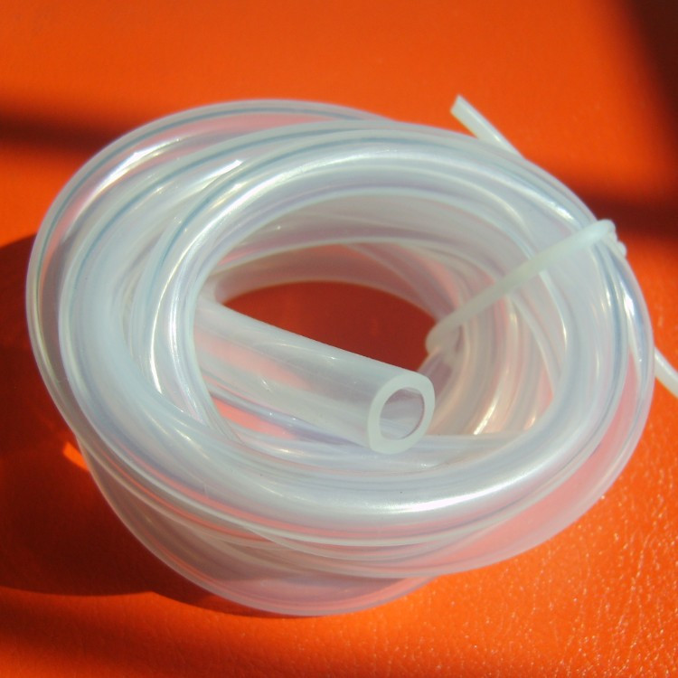 Tubo de silicona transparente para uso médico, manguera de silicona