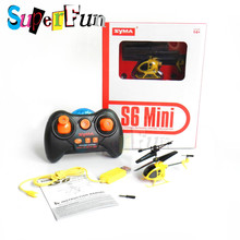 2014 New Syma S6# Mini 3CH with Gyro indoor micro helicopter.