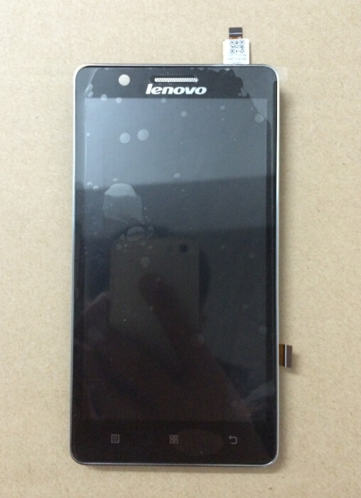 Original Full LCD Display Touch Screen Digitizer Assembly Frame For Lenovo A536 Replacement Repair Parts Black