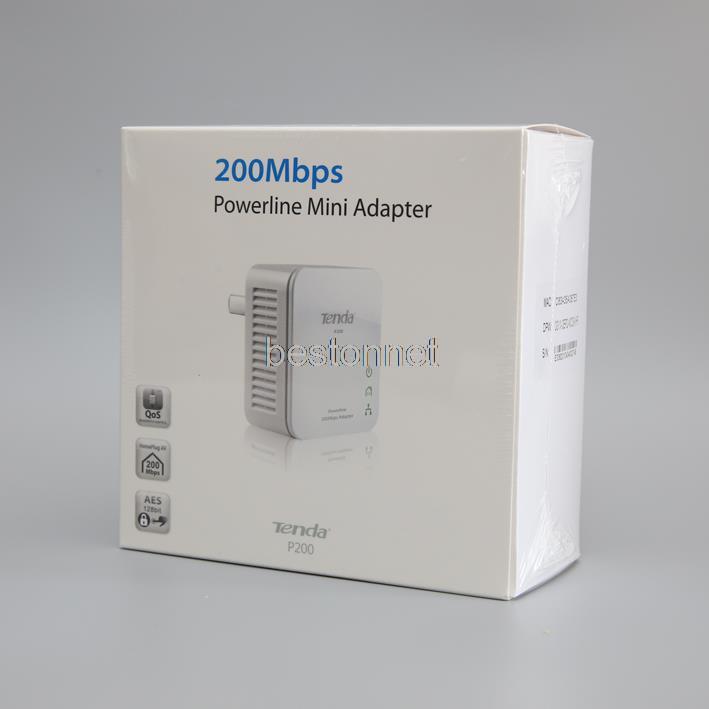 Tenda PW201A + P200  300  Wireless-N Powerline  PLC HomePlug  KIT_2.4GHz WiFi  
