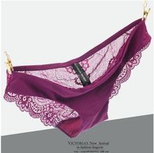 Ladies underwear woman panties Victoria fancy lace calcinha renda sexy panties for women traceless crotch of