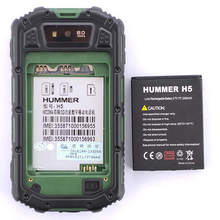 Hummer H5 4 inch Waterproof Outdoor Sports Amateur Smartphone 512M RAM 4G ROM 2 0MP 5