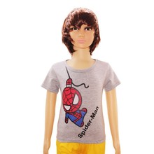 Boys girls t shirt cartoon Spiderman clothes minion costume children s clothing t shirts kids wear