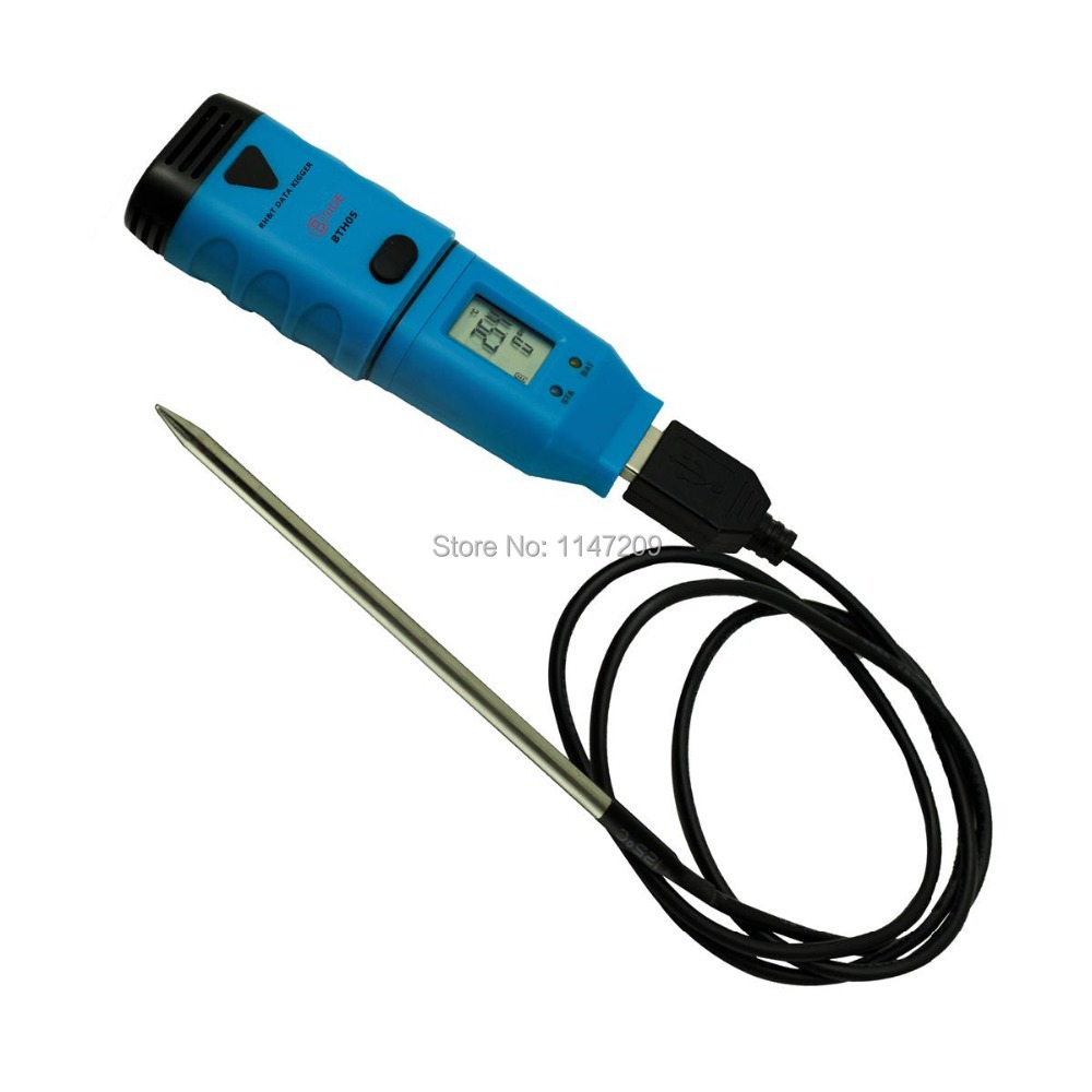 BSIDE BTH05 USB Three Channel Temp Humidity Data Logger Temperature