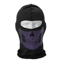 2016 New 3D CS Printing Skull Outdoors Cycling Hat Reflect Light Balaclava Face Mask Skullies & Beanies For Vers Men SACF505