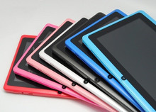 6 Colors 4GB Q88 7 inch Tablet PC Allwinner A23 Dual-core 512MB/8GB 800 x 480 Dual Camera WIFI 2500mAh