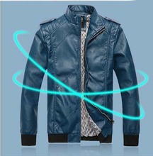 HOT!!!Winter warm motorcycle Leather jacket Men’s Casual Brand Jacket luxury fur sheep leather men’s Fur coat Free shipping PU