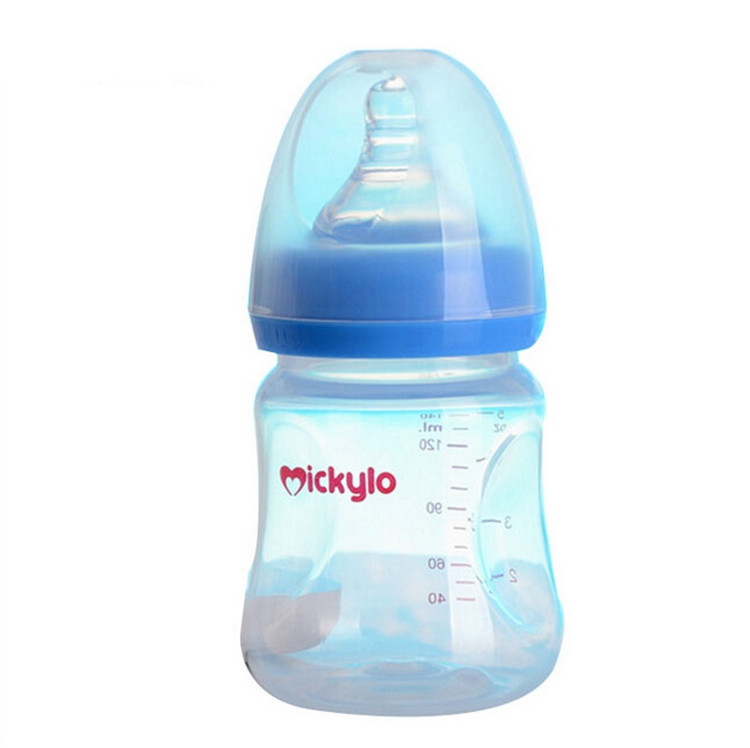 140ML PP Drinking Nursing Bottle Wide Mouth Plastic Baby Feeding Bottle Arc Type Mamaderas High Tempetrature Resistance (11)