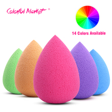 Beauty make up Sponge puff fundation Blender Makeup Sponge Blender Blending Foundation Smooth Sponge 14 colors to choose