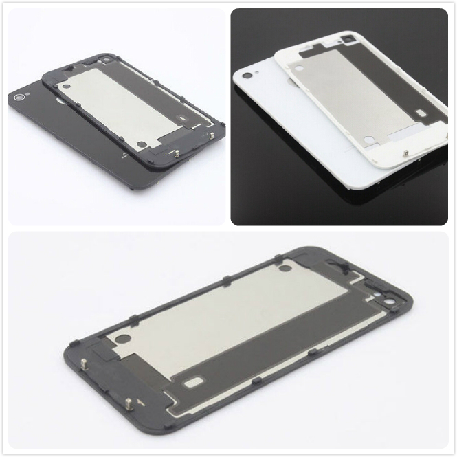 New original factory White Black Back Cover Replacement Back Cover Assembly Glass Battery DoorA1332 Rear Case