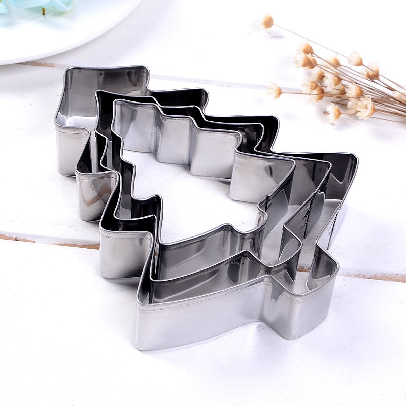 stainless steel christmas tree shape cookie cutter (2)