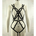 2016 new fashion pastel goth garter belt gothic body harness bra Rave wear Binding sexy women