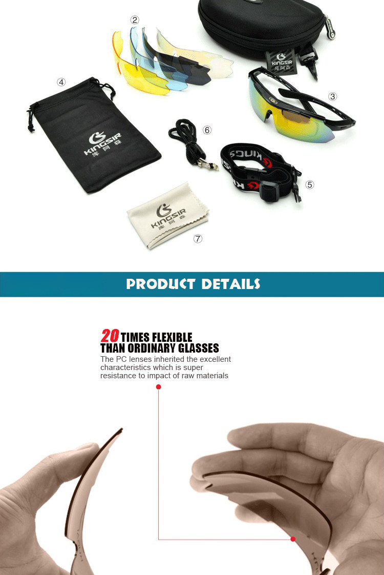 Best Sports Cycling Eyewear Professional Men Women UV400 Polarized