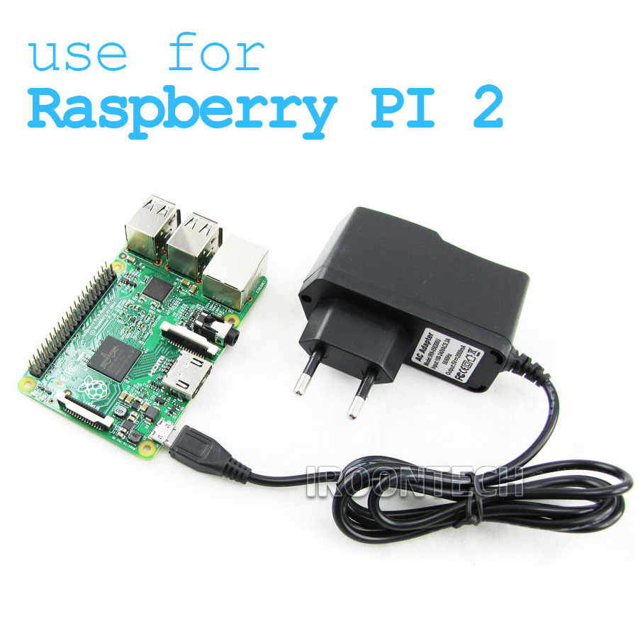 Model B 1GB Ras PI 2 Raspberry PI Power Adapter 5V2A Charger Power Supply AC Adapter