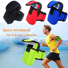 Universal Waterproof Running Sport Arm Phone Bag Cover For iPhone 5 6 S Plus For Galaxy S6/S5/S4 Note5/4 4-6inch Protective Case