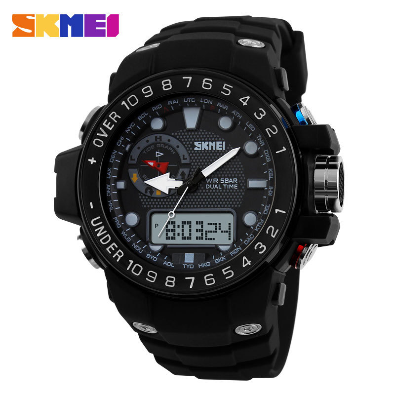 Luxury Watch 2015 New Men s Business Quartz Wristwatch Gifts Waterproof Military Men Sports Watches SKMEI