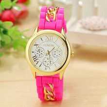 High Quality Of Geneva Rome New Silicone False Three Eyes Unisex Watch Wholesale Leisure Sports Watch