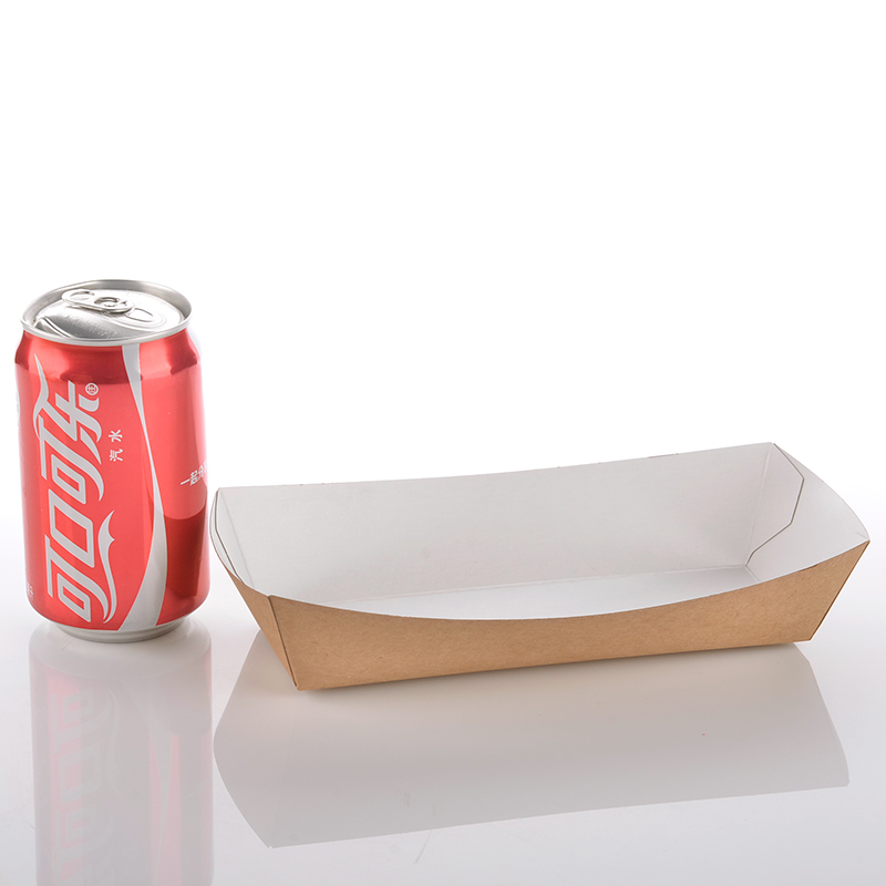 Creative Boat Shape French Fries Cup Disposable Eco Friendly Dessert