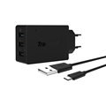 Tronsmart TS WC3PC Quick Charge 2 0 42W 3 Ports Wall Travel Charger 2 Port 5V