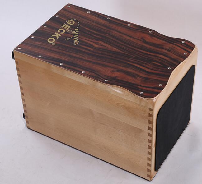 Solid wood Cajon Drum Musical instruments Grenadilla Maple Body Normal 
