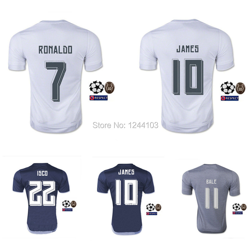  15 16            ISCO  camisetas de futbol