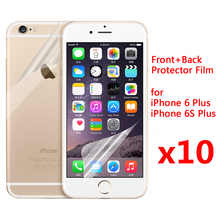 5pcs Front 5pcs Back Screen Protector for iPhone 4 4S 5 5S 6 6Plus 6s plus