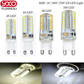 dimmable G9 LED lamp 7W 9W 10W12W LED Lamp G9 SMD 2835 3014 AC100v 220v CREE