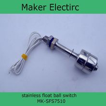 220V stainless steel anti corrosion float ball level switch MK SFS7510 Aquarium Water Level Sensor Stainless