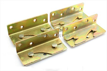 free shipping furniture hinge Thickened Cold Rolled Steel bed fitting invisible bed hinge furniture hardware bed parts household