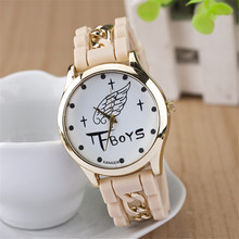 Free shipping relogio masculino quartz watch Silicone strap women s watches digital watch women s wings