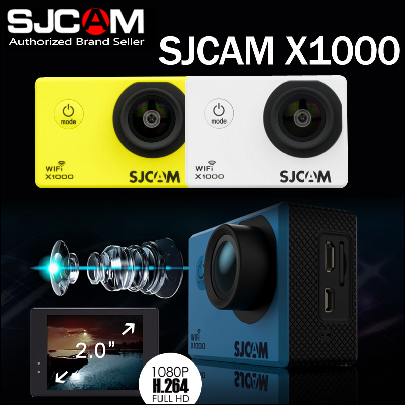X1000 SJCAM Wi-Fi  2 inch -  96655 1080 P HD  DV   