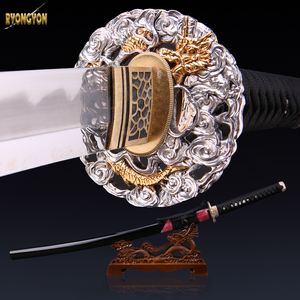 Compra verdadero samurai espada online al por mayor de China