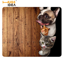Thin Blanket Insulation Pad Mat Interesting Color Design Of Cute Cat And Dog Lying In Front Of The Modern Kitchen Accessories.
