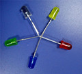 200pcs 5mm LED Light White Yellow Red Green Blue Assorted Kit DIY LEDs Set 3 mm