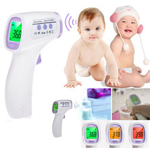 1pc Baby/Adult Digital Multi-Function Non-contact Infrared Forehead Body Thermometer gun Hot Worldwide