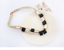 New 2015 Hot Selling European And American 4 Colours Fashion Necklaces Pendants Jewelry For Women 