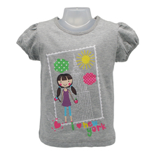 18 Months-6T Baby Girls T-Shirt Summer Cute Cartoon T-Shirt Children’s Clothing European Style Girls Kids Tops & Tees