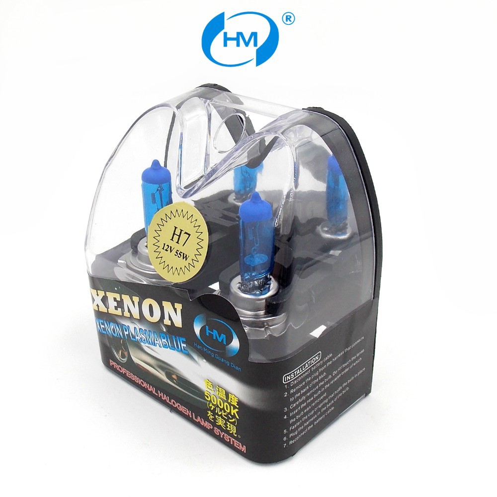 Buy Xenon Plasma Super White Light H7 12V 55W Halogen Automotive Car ...