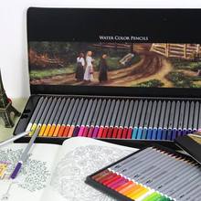 deli 24/36/48/72 colors pencil water color pencils painting pencil colorful pencil watercolor pen student supplies paint pencil