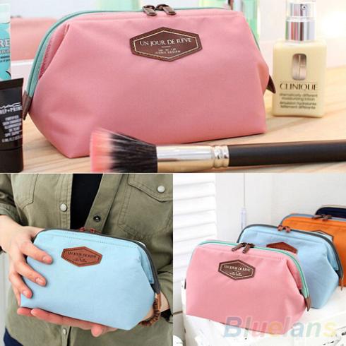 Portable Cute Multifunction Beauty Travel Cosmetic Bag Makeup Case Pouch Toiletry 1QBL 4CL7