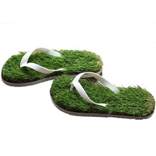 2016 New font b Men b font Imitation Grass Flip Flops For font b Men b