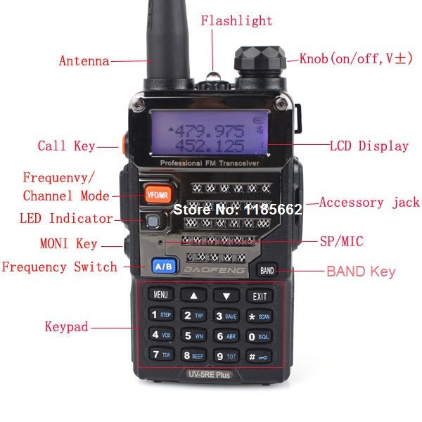 Baofeng UV-5RE Plus i12ok