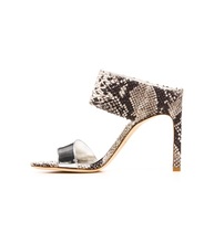 Sexy High Heels Womens Gladiator Roman Open Toe Cut Out Suede Nubuck Leather Mules Sandals Strap